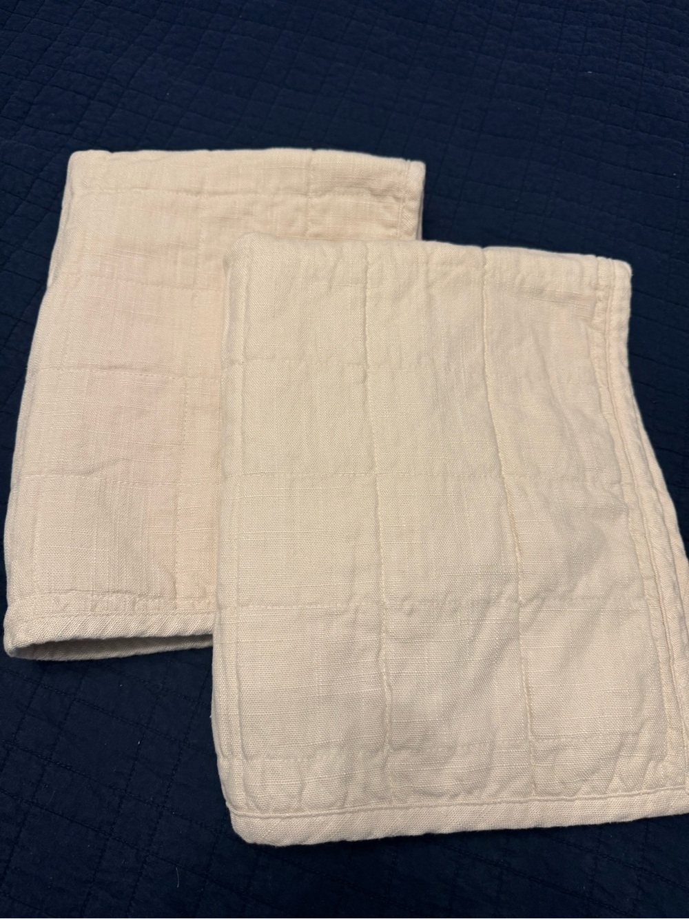 NWOT (2) Casaluna Heavyweight Linen Blend Pillow Shams